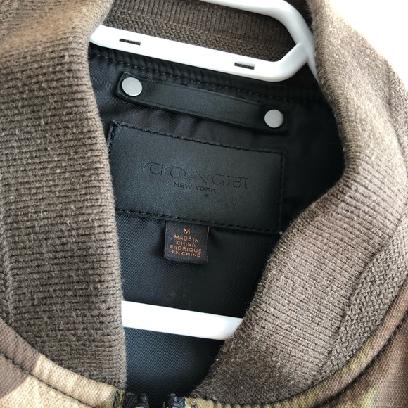 Coach Camo Bomber Jacket - Picture 3 of 3